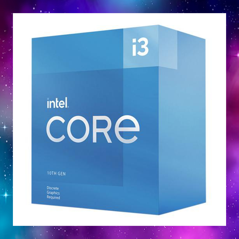 CPU (ซีพียู) 1200 INTEL CORE I3-10105F 10105 3.7 GHz GEN10 ใช้งานปกติ