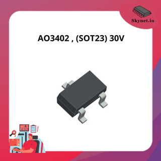 (5 pcs) AO3402 , (SOT23) 30V,