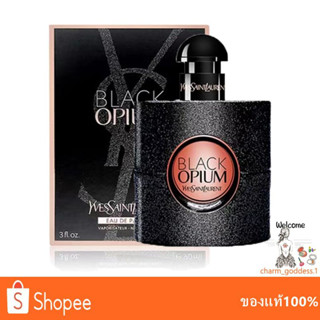 (กล่องซีล) Y sl Black Opium EDP 90ml. น้ำหอมผู้หญิง