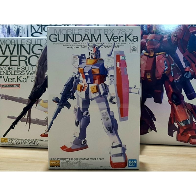 [พร้อมส่ง] MG 1/100 RX-78 GUNDAM VER.KA[BANDAI]