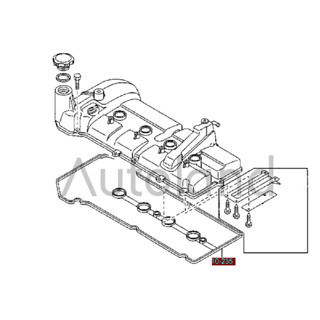 (ของแท้) ปะเก็นฝาครอบวาล์วมาสด้า ใช้กับ  Mazda3 (ก่อนSKYACTIV) รุ่นปี 2006