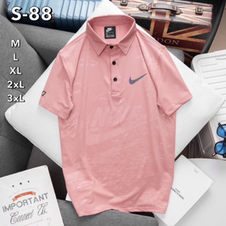 เสื้อยืดคอปกผู้ชาย แฟชั่น /ออกกำลังกาย / วิ่ง /ใส่ลำลอง polo T-shirt SP 087