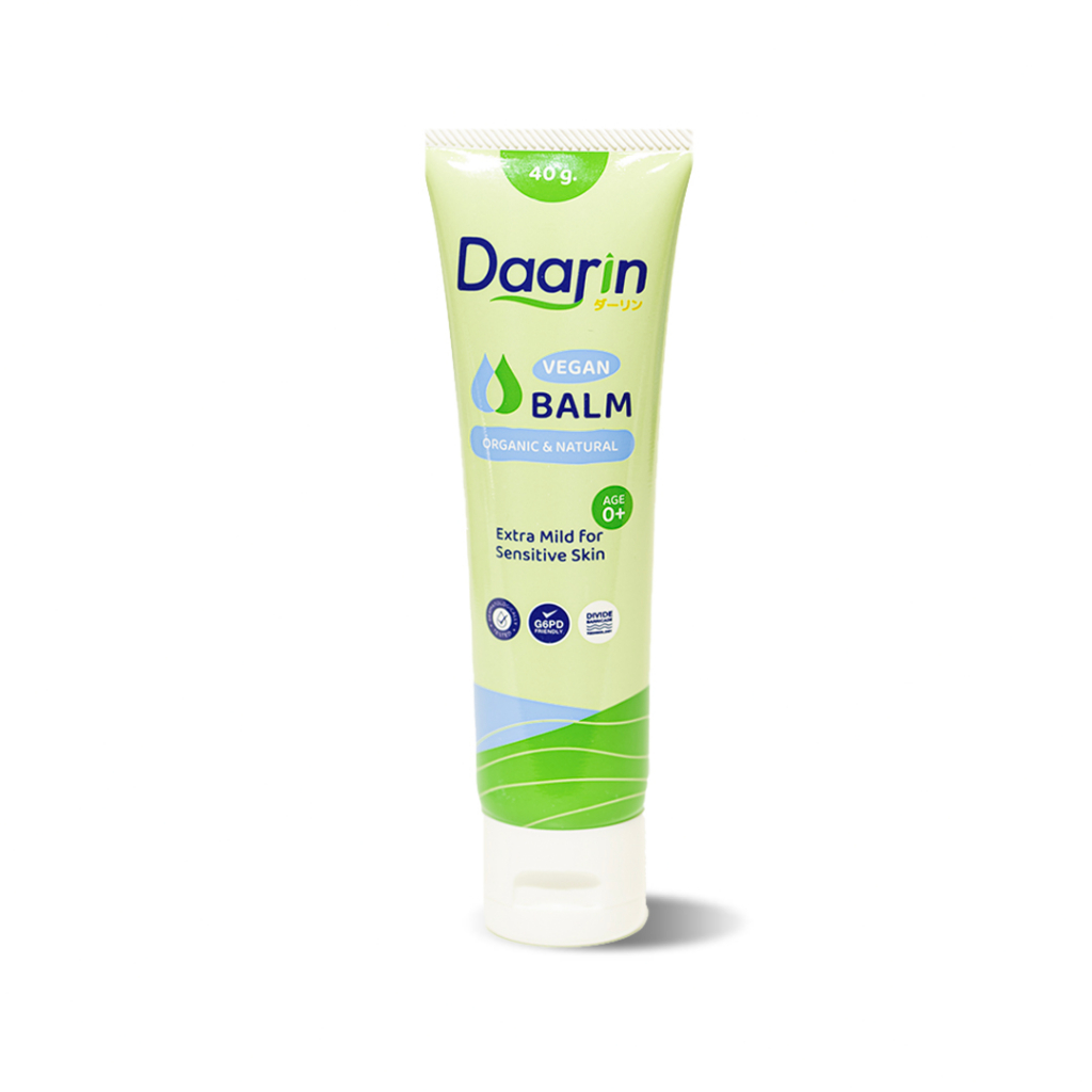 Daarin บาล์มเด็กแก้คันใน 8 นาที ยุบตุ่มบวมแดงยุงกัด ป้องกันผื่นผ้าอ้อมผื่นแพมเพิส ขนาด 40g 2 หลอด