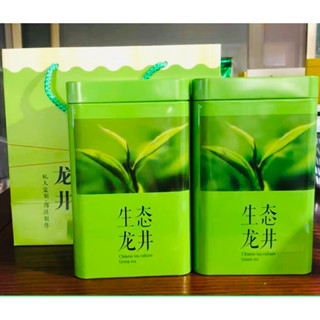 ชาหลงจิ่ง龙井茶125 กรัม / 250 กรัม (longjingtea) ชาเขียว ชาจีน