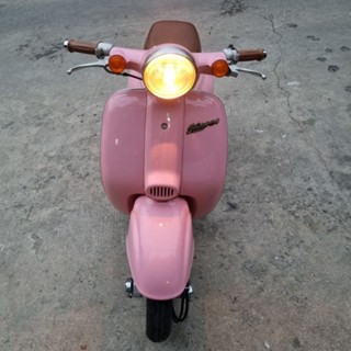 [มือ2ญี่ปุ่น] Honda giorno 50cc สีชมพู (รถเล็กไม่ต้องจดทะเบียนนะคับ)