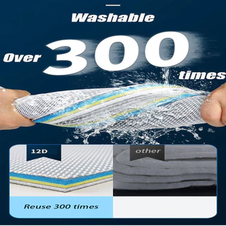 12D NANO FILTER 50x40cm (ใยกรองนาโน12D รุ่นใหม่ เนื้อหนา ทนทาน ดักจับตะกอน สลายของเสีย ลดกลิ่น เป็นที่อาศัยแบคทีเรีย)