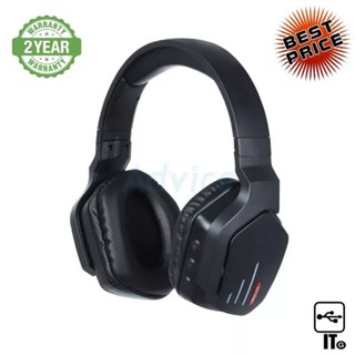 BLUETOOTH HEADSET (2.1) ONIKUMA B60 RGB BLACK ประกัน 2Y หูฟังไร้สาย หูฟังบลูทูธ