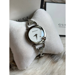 ⌚️Gucci Paris 122.5 White Dial Date Boysize