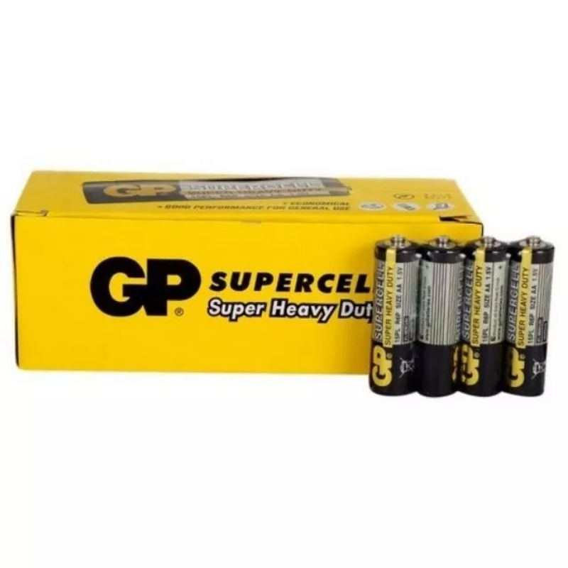 ถ่าน3A 2A AAA 1.5V GP supercell สำหรับ วิทยุ ไฟฉาย นาฬิกา และของเล่น