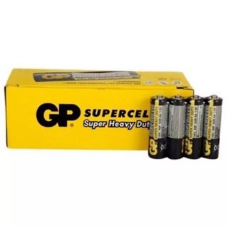 🔋ถ่าน3A 2A AAA 1.5V GP supercell  สำหรับ วิทยุ ไฟฉาย นาฬิกา และของเล่น