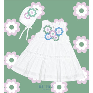 Used like new ใส่1ครั้ง babylovett’s Flowery Market 3T #babylovett