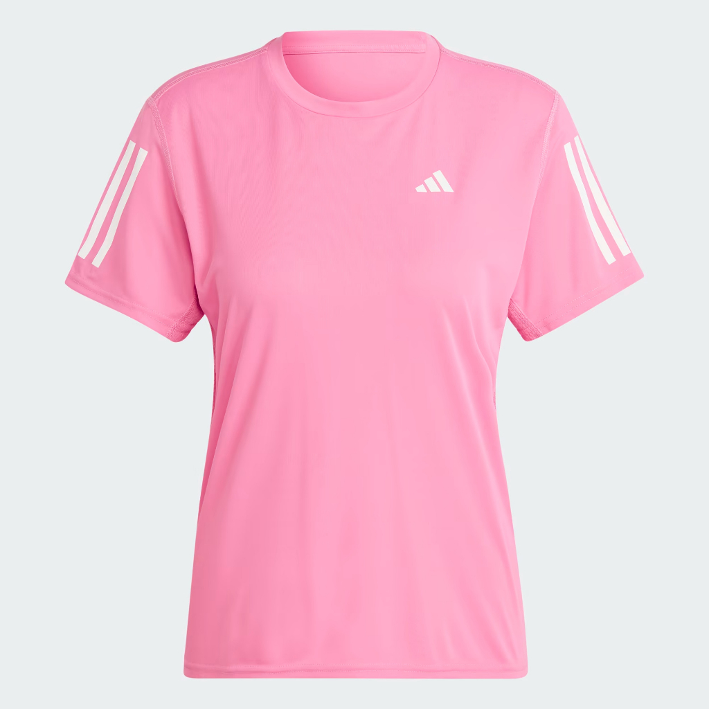 Adidas เสื้อกีฬาผู้หญิง Own the Run Tee | Pink Fusion ( IL4128 )