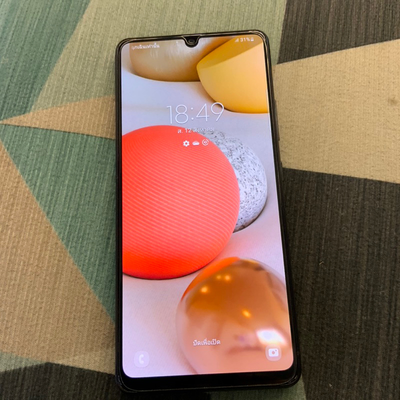โทรศัพท์มือถือ มือสวย สภาพสวย รุ่น A42 5G ram 8 rom 128 gb พร้อมอุปกรณ์ ฟรีฟิล์ม ฟรีเคส พร้อมประกันห