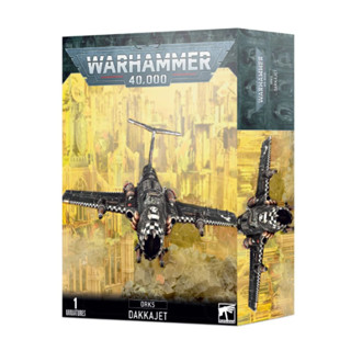 [200Bพร้อมส่ง] Warhammer: 40K : ORK: DAKKAJET โมเดลเกมสนามจำลอง