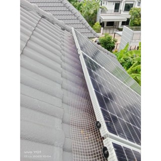 ตาข่ายสแตนเลสกันนกแผงโซล่าเซลล์ ตาข่าย solar cell ตาข่ายกันนก