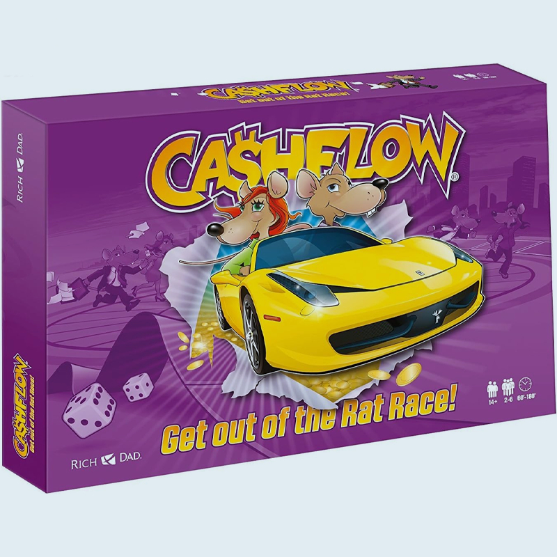 Rich Dad CASHFLOW Strategic Investing & Educational Board Game, (English version)