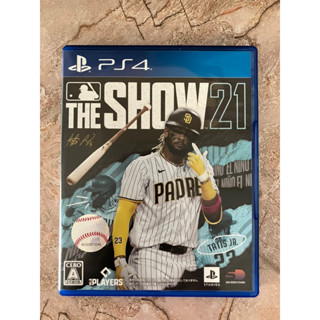 แผ่นเกมแท้💯PS4 The Show 21 โซนญี่ปุ่น [JP//Zone 2]สภาพแผ่นเกมดี ราคาถูกที่สุด!!!