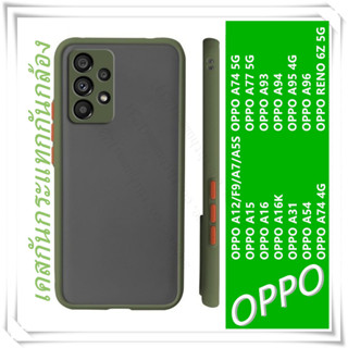 เคสใสกันกระแทกมีมี 10 สีเคสใสสีพื้น รุ่น OPPOA5 2020 F7 F9 A7 A5S F11 PRO A71