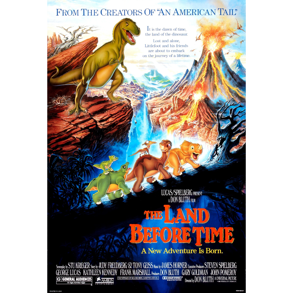 ดีวีดี The Land Before Time ญาติไดโนเสาร์เจ้าเล่ห์ ครบชุด 13 ตอน (พากย์ไทย)