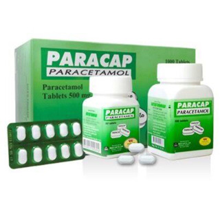 Paracap พาราแคพ กระปุก แผง พาราเซตามอล