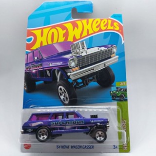 รถเหล็ก Hotwheels 64 NOVA WAGON GASSER (ib44)