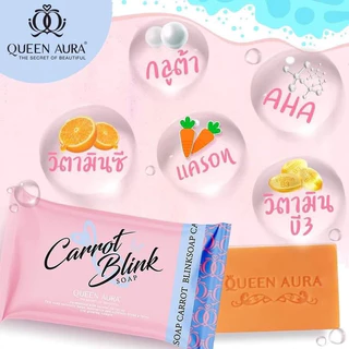 สบู่ควีนออร่าทำความสะอาดผิวหน้า