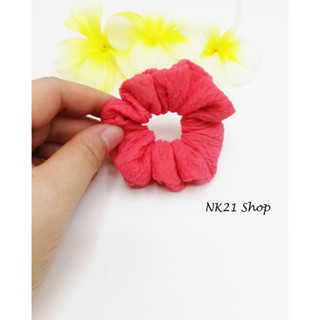 NK21 โดนัทรัดผม ไซส์มินิ หนังยางรัดผม Mini Scrunchies,Scrunchies,Scrunchy,Hair accessories