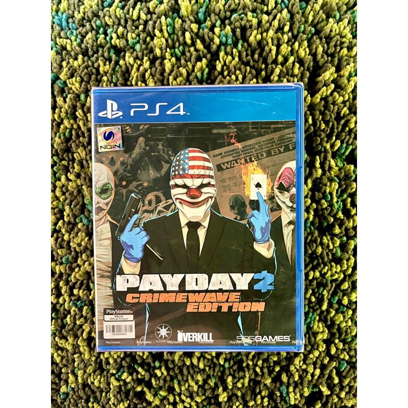 แผ่นเกม ps4 / Payday 2 Crimewave Edition