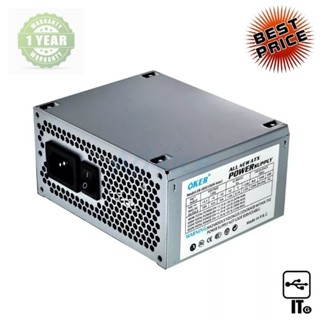 MINI POWER SUPPLY 500W OKER ประกัน 1Y พาวเวอร์ซัพพลาย SFX FOR MINI-ITX