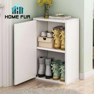 Home Fur ตู้เก็บรองเท้า ตู้จัดเก็บของอเนกประสงค์ ให้เป็นระเบียบ มี 2 แบบให้เลือก