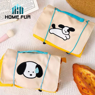 Home Fur กระเป๋าเครื่องสำอาง กระเป๋าใส่อุปกรณ์อาบน้ำ ตาข่ายผ้าร่ม