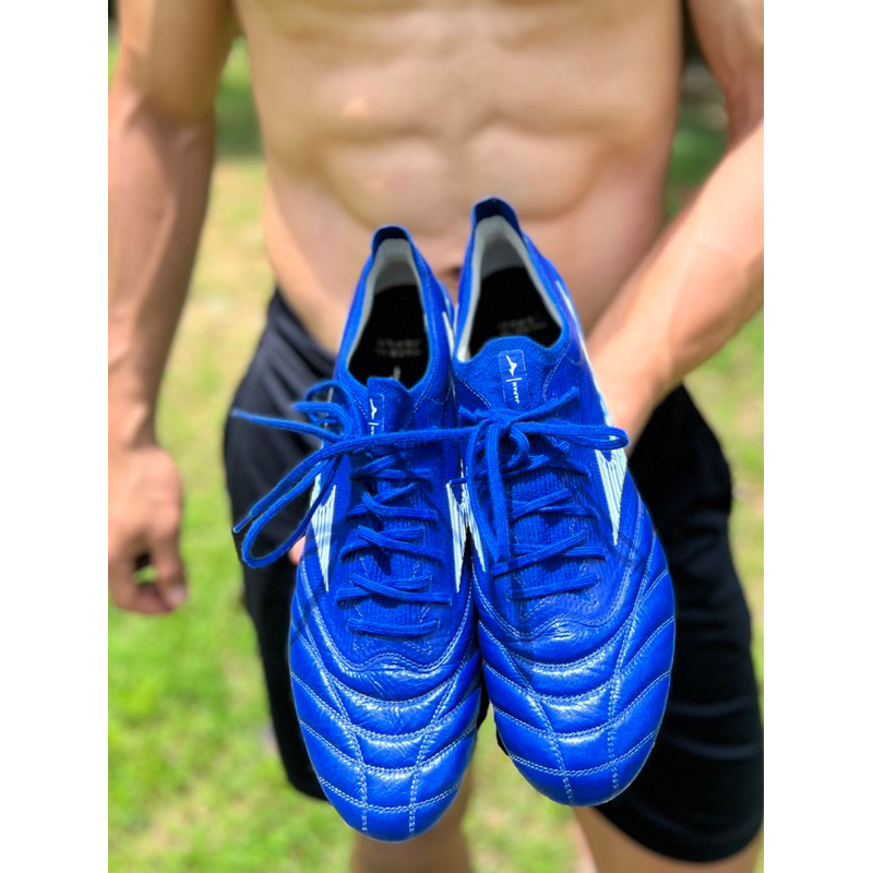 Football shoes รองเท้าฟุตบอล - Mizuno Morelia Neo III Beta MIJ Blue Made in Japan