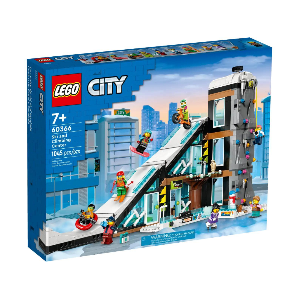 LEGO® 60366 Ski and Climbing Center - เลโก้ใหม่ ของแท้ 💯% กล่องสวย พร้อมส่ง
