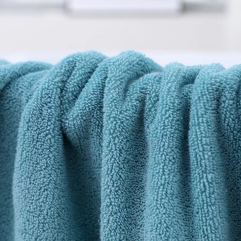 ผ้าขนหนูหนาและนุ่ม (ผ้าฝ้าย 100%) ที่สามารถดูดซับความชื้น 70x140 ผ้าเช็ดตัว - รูปที่ 7