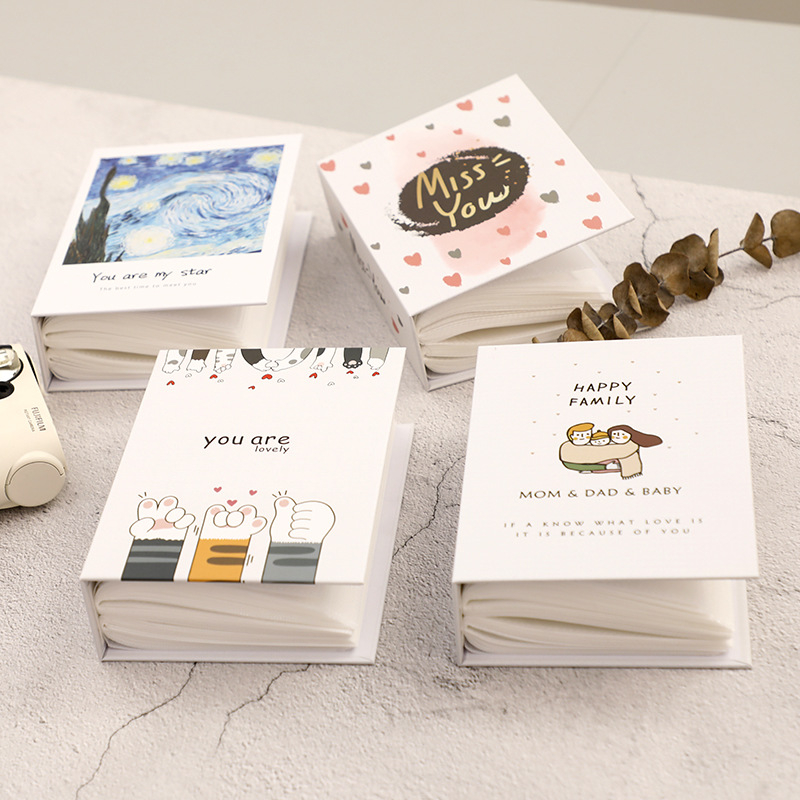 Stationery Expert อัลบั้มรูปภาพ Photo Album ใส่รูป 3x4นิ้ว อัลบั้มรูป สำหรับใส่รูปภาพ การ์ด ต่างๆ