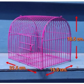 กรงกระรอกขนาดเล็ก, กรงหมอนโค้ง, กรงลูกกระต่ายขนาดเล็ก, กรงนกขนาดเล็ก, กรงกระต่ายขนาดเล็ก ( จัดส่งคละสี )