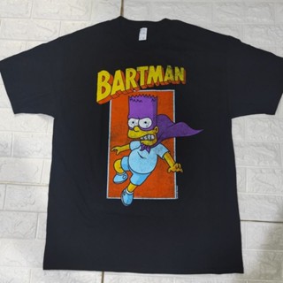 เสื้อยืด cartoon The Simpson BARTMAN ลิขสิทธิ์แท้ .