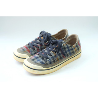 Keen Elsa IV Sneaker Shoe Gray Red Plaid # Size40 (มือสอง สภาพดี)