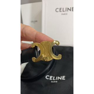 💓Used Like Very New พร้อมส่งUsed Once very Like new เข็มขัด Celine ไซส์Small