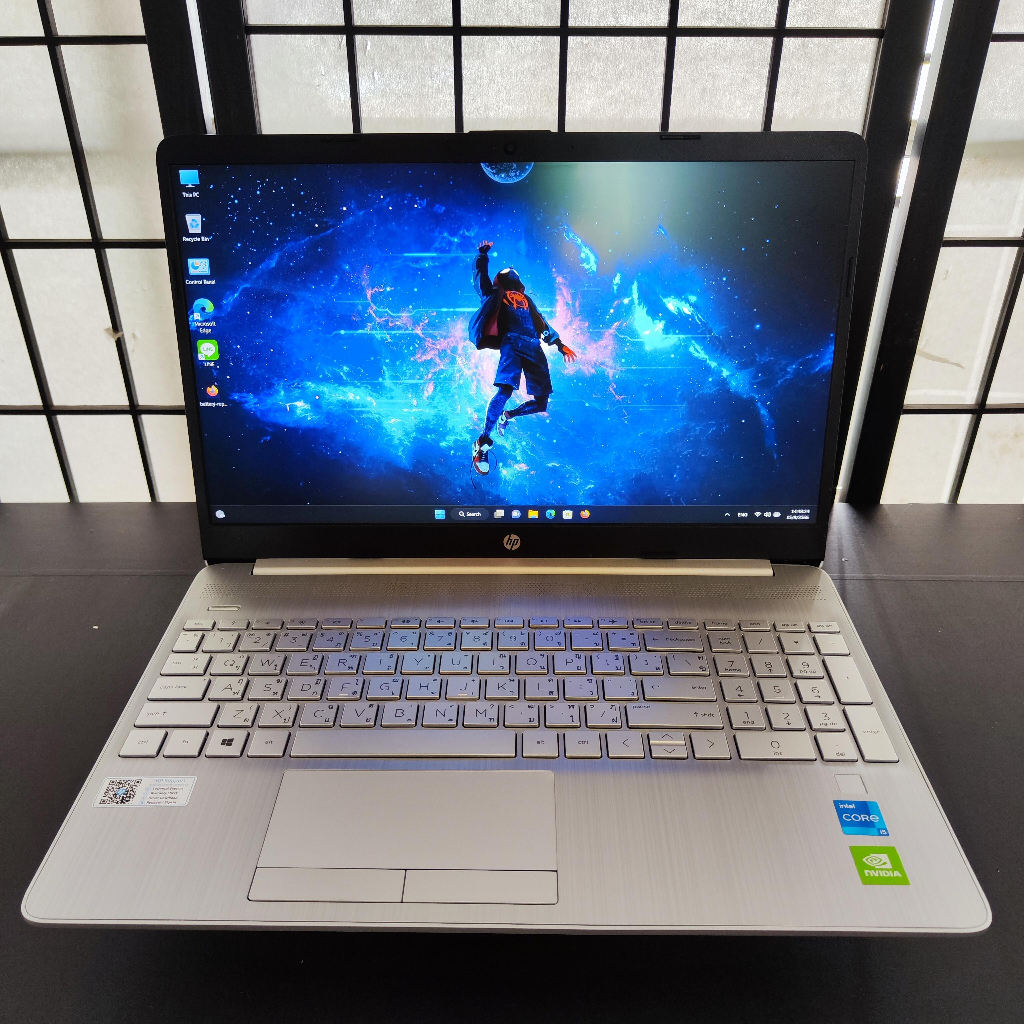 [USED!! มือสอง] HP 15S สวยบางเบา i5 Gen11 อัพเกรดแรม 16GB มีการ์ดจอแยก