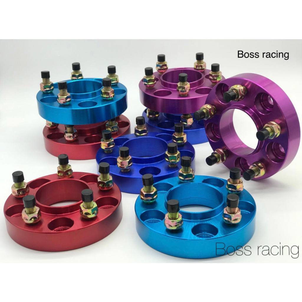 อะแดปเตอร์ล้อ 5-5 (ราคาต่อคู่) 5รู114ออก5รู114 หนา1นิ้ว อลูมิเนียม