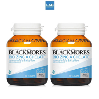 Blackmores Bio Zinc A Chelate 2x90 tablets (Twin Pack) - แบลคมอร์ส ไบโอ ซิงค์ เอ คีเลต 2x90 เม็ด (แพ็คคู่)