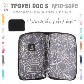 กระเป๋าพาสปอร์ต KIPLING Travel Doc S RFID-Safe Travel Document Holder / Wallet #blacknoir