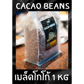 Roasted cacao beans 1kg เมล็ดโกโก้คั่วสุก พร้อมทาน