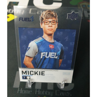 การ์ด Upper Deck Overwatch League Mickie Infra-Sight แบบที่ 2 มิกกี้ ปองภพ รัตนแสงโชติ