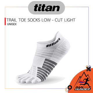 TITAN TRAIL TOE SOCKS LOW - CUT LIGHT ถุงเท้าวิ่งเทรลข้อสั้น