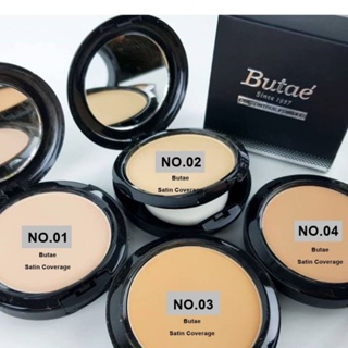 เบอร์ 04 Butae Since 1957 Oil Control Powder 17g แป้งบูเต้ ออยด์คอลโทรล ตลับดำ