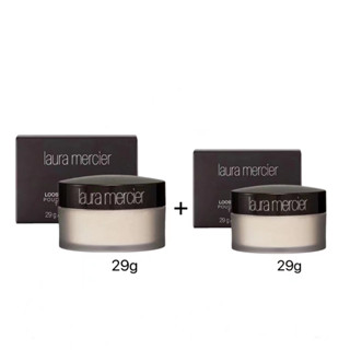 🔥 199 บาท🔥ซื้อ 1 แถม 1 ของแท้ แป้งฝุ่นลอร่า LAURA MERCIER Loose Setting Powder TRANSLUCENT 29g.