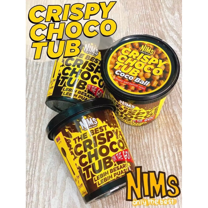 Nims Crispy Choco Tub 250g.