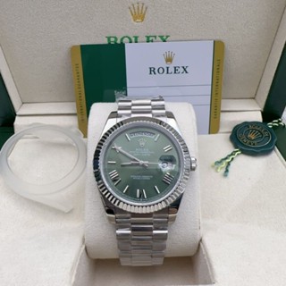 นาฬิกาข้อมือ RL cc daydate clean 41mm olive green